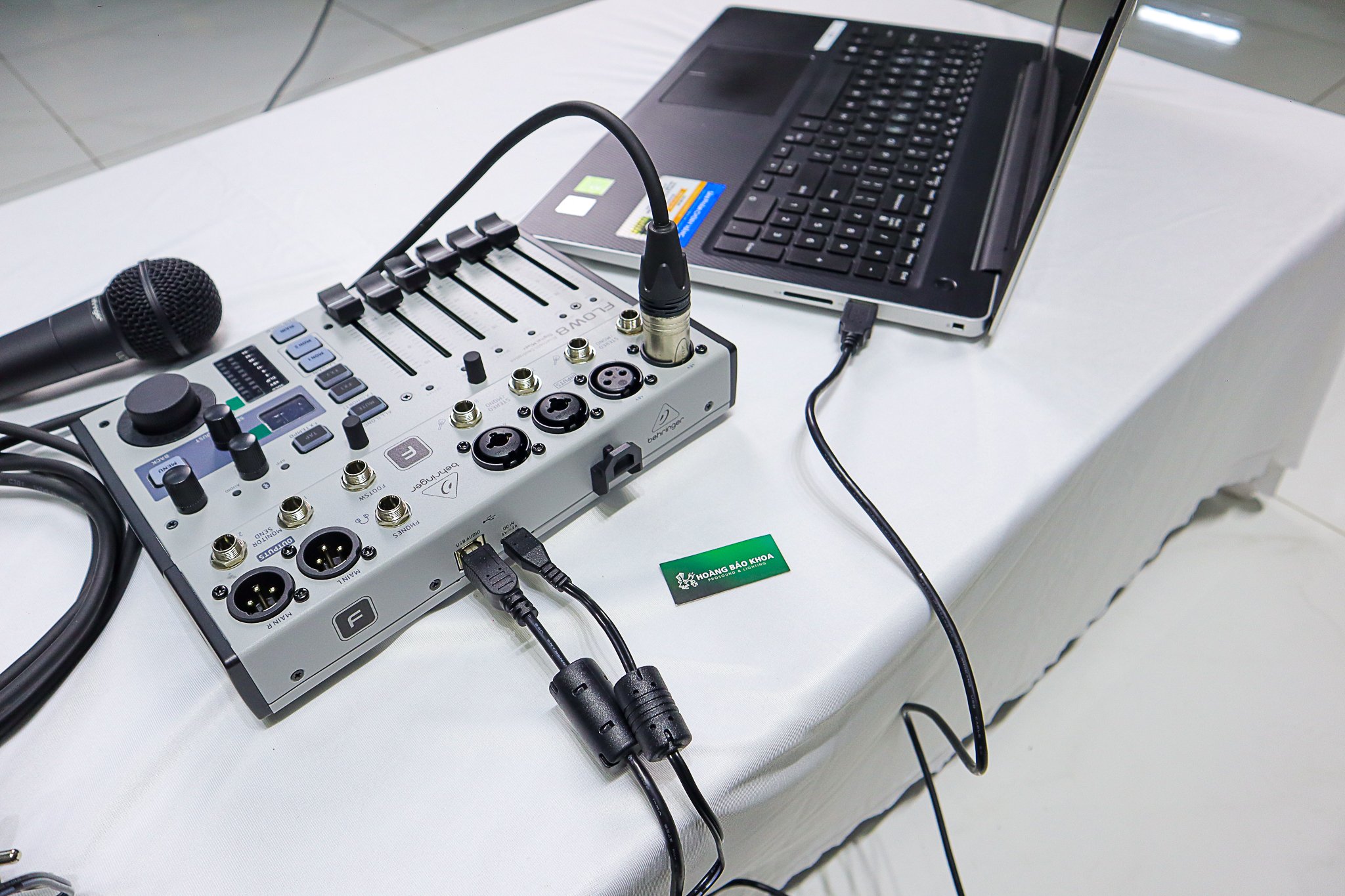 How to record with mixer